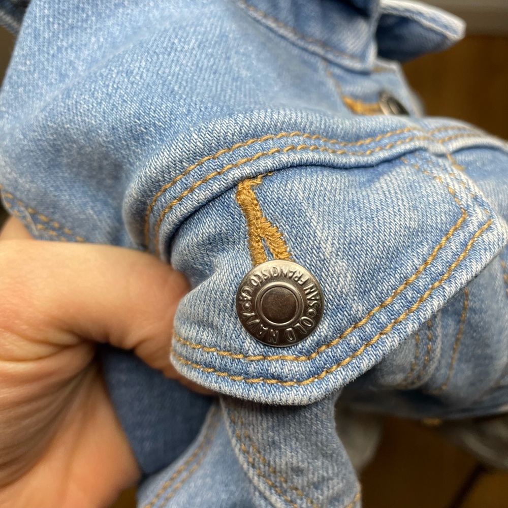 Ombré Toddler Jean Jacket - Picture 8 of 8